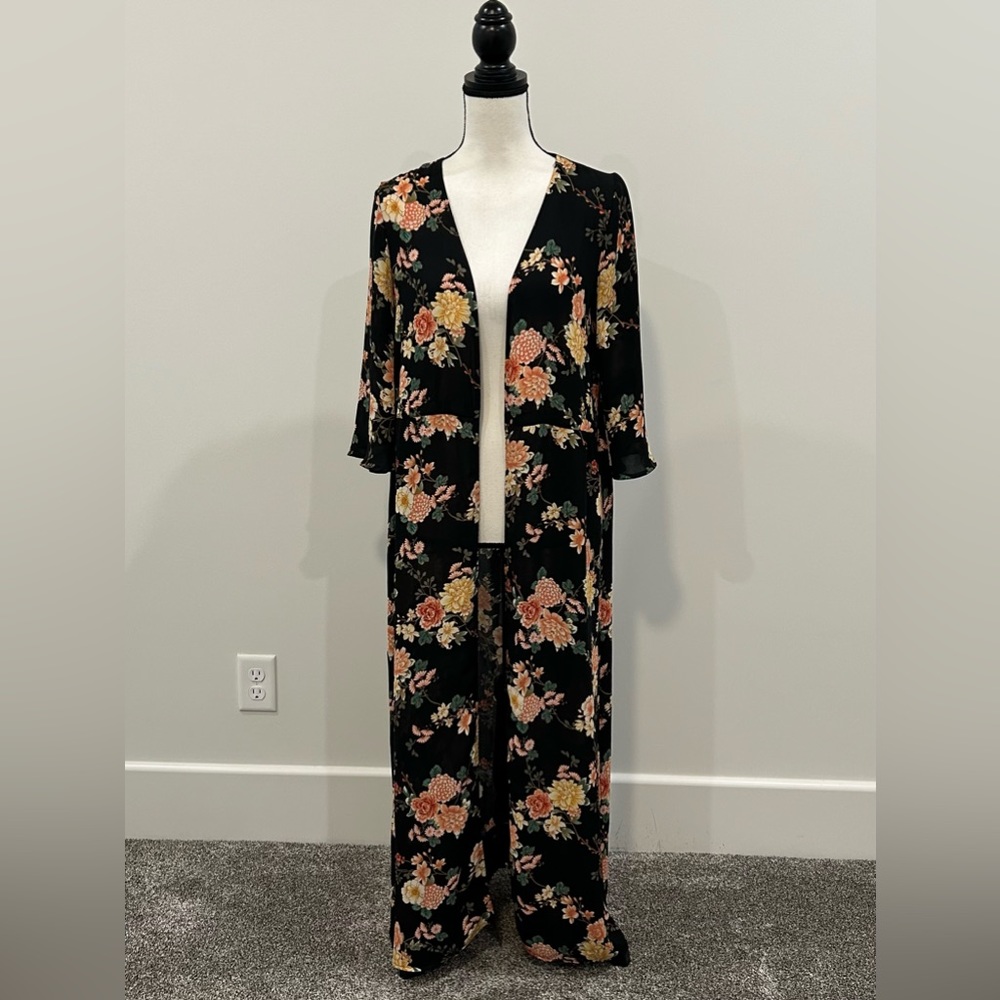 Floral Kimono/Cover Up